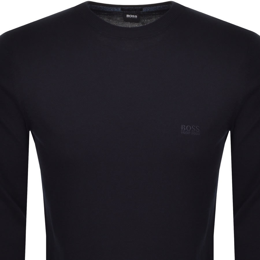 Alternative Image for ProductBOSS Pacas L Knit Jumper Navy2